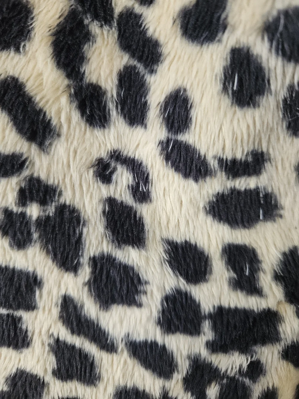 The Childrens Place Fleece Zip Up Cheetah Print Jacket